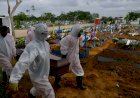 Com 1.452 mortes por Covid-19 registradas em 24 horas, Brasil tem média móvel de 1.073, a maior desde julho