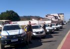 O 65º BPM realiza o lançamento da Operação Alferes /2022 na cidade de Guanhães em comemoração aos 247 anos da PMMG