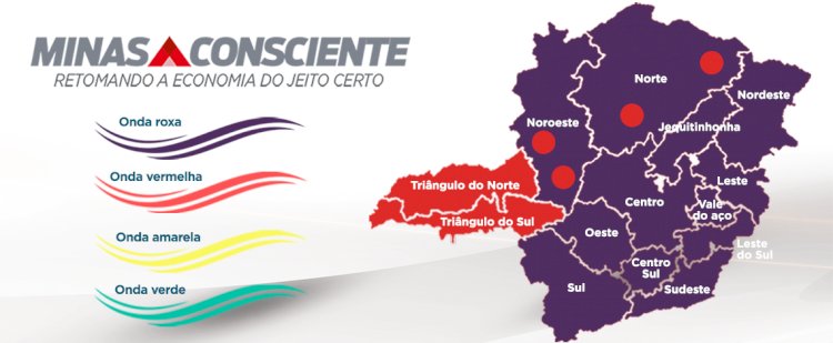 Minas Consciente: reunião de hoje define se regiões do Estado saem ou não da Onda Roxa