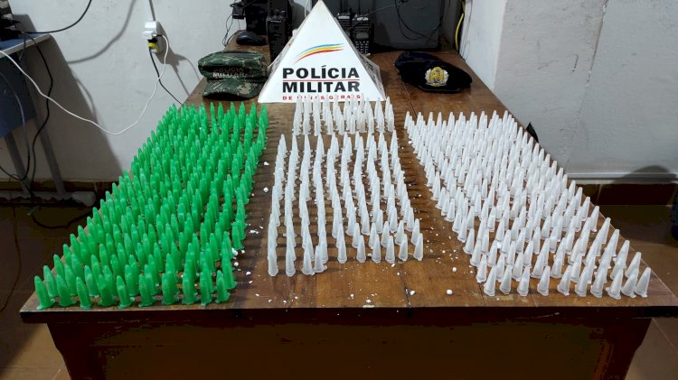 PM prende traficantes de Belo Horizonte, que atuavam na cidade de São Pedro do Suaçuí com grande movimentação de drogas.