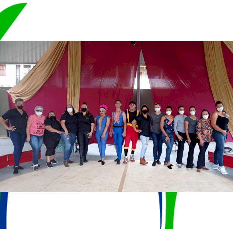 Materlândia recebeu na última semana o Circo Jermany, em uma atividade de educação e difusão do patrimônio cultural.