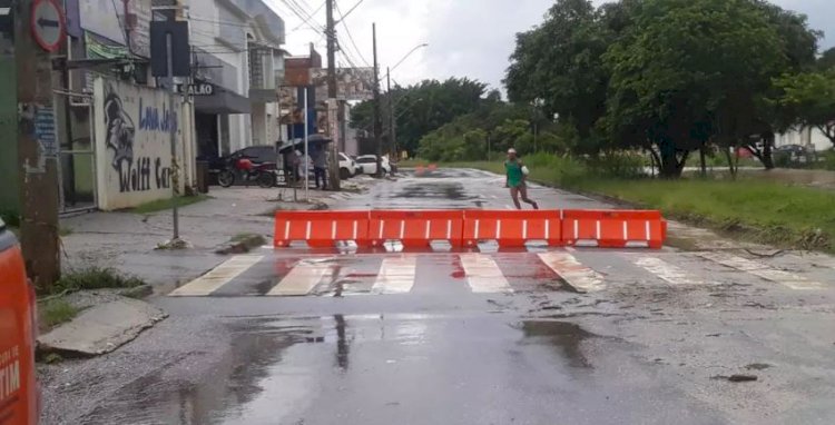 Confira as vias que seguem com bloqueios em Betim