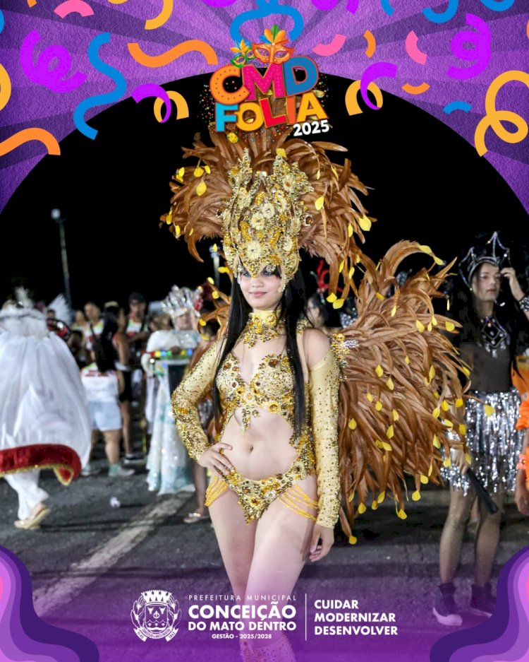 Conceição do Mato Dentro Folia 2025:Uma explosão de alegria e energia!