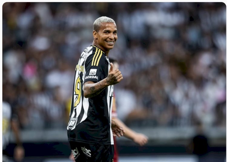 VAI DEIXAR O GALO? Atlético não pretende facilitar saída do atacante Deyverson, cobiçado pelo Fortaleza
