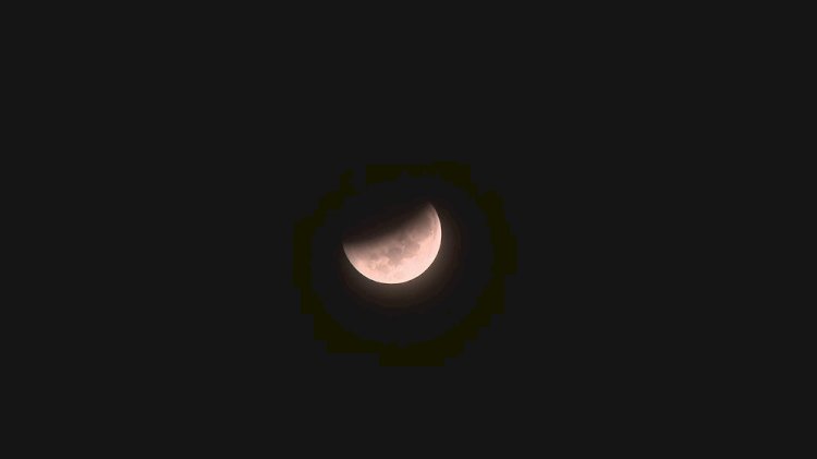 Observação do eclipse total da Lua reuniu entusiastas em Belo Horizonte; veja fotos