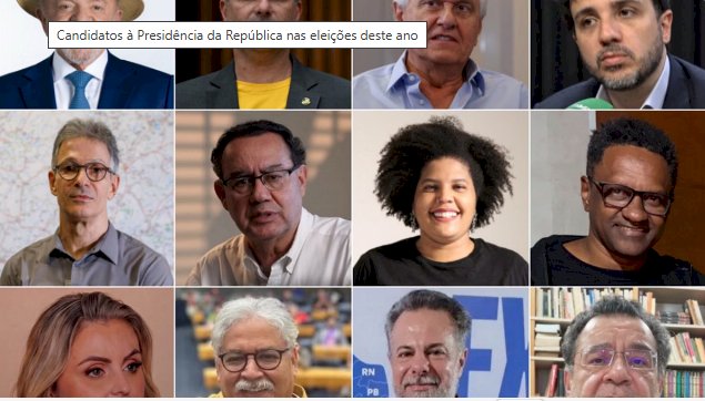 Veja a agenda de campanha dos candidatos à Presidência da República desta terça-feira (25/8)